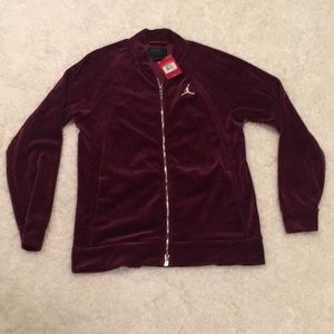 NWT Men’s Nike Air Jorden Velour Jacket